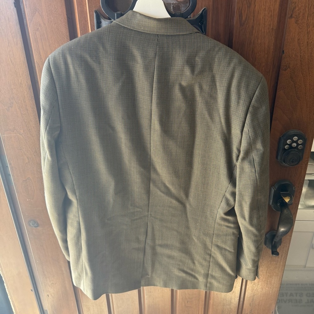Lauren Ralph Lauren Blazer‎ Mens 42R 100% Wool Coat Notch Lapel Workwear - Picture 6 of 8